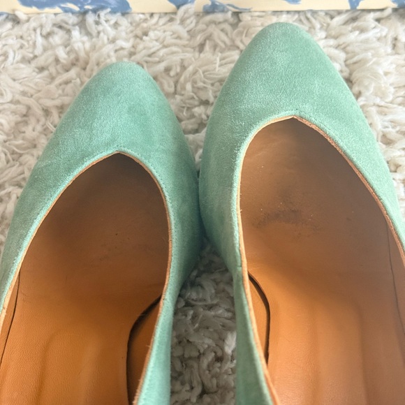 GUC - Sezane Alice heels in sea green - size 39 - Picture 10 of 13